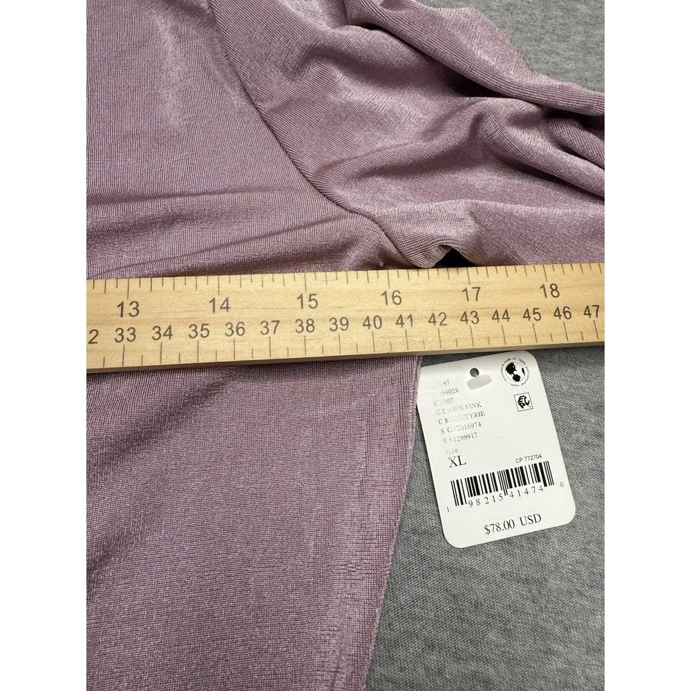 NWT Free People Call‎ Me Later Long Sleeve Minidress Size XL Dawn Pink
